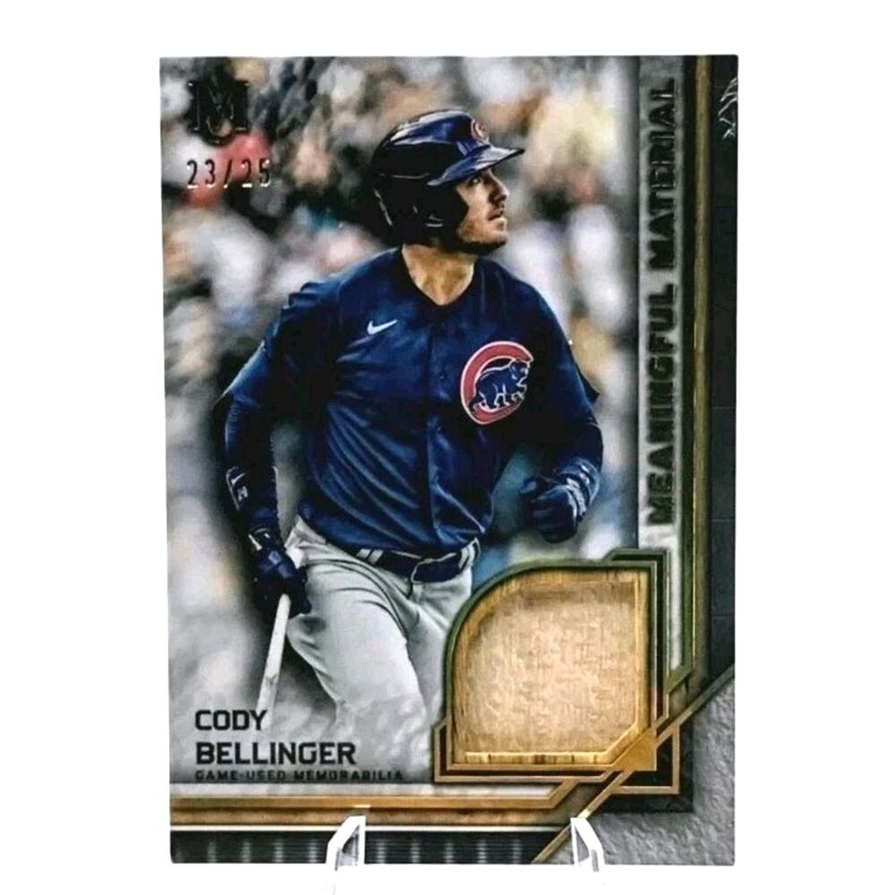 2023 Topps Museum Relic Card Cody Bellinger #MMR-CB SP /25